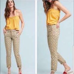 Anthropologie Patterned Pants